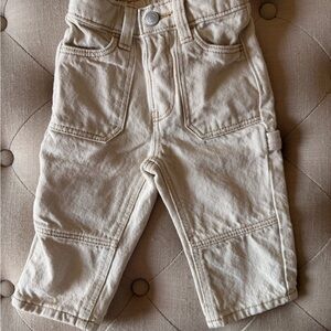 Old Navy 12-18M Cream Ecru Jeans